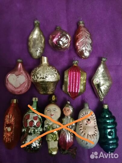 Новогодние игрушки СССР