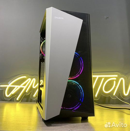 Игровой пк AMD Ryzen 7 2700x/RTX3060ti 8GB