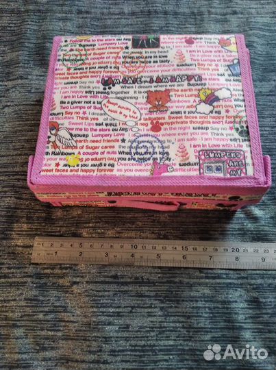 Мягкая шкатулка для мелочей