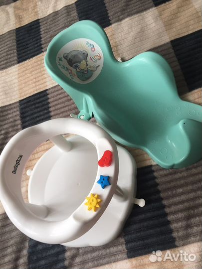 Горка и стульчик для купания