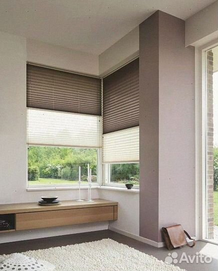 Шторы рулонные (плиссе)