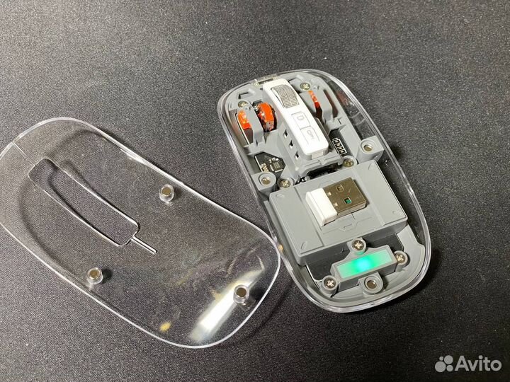 Прозрачная беспроводная мышь fmouse M133
