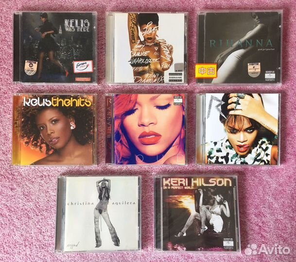 Rihanna, Kelis альбомы компакт диски лицензия