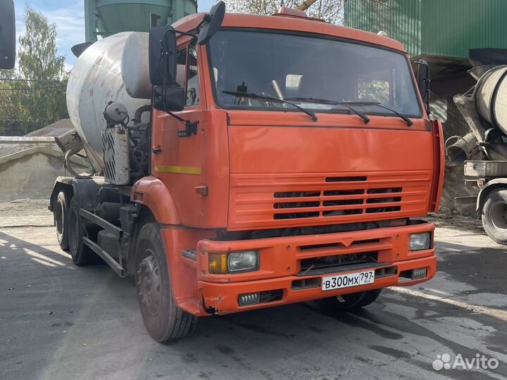 Автобетоносмеситель КамАЗ 6520, 2013