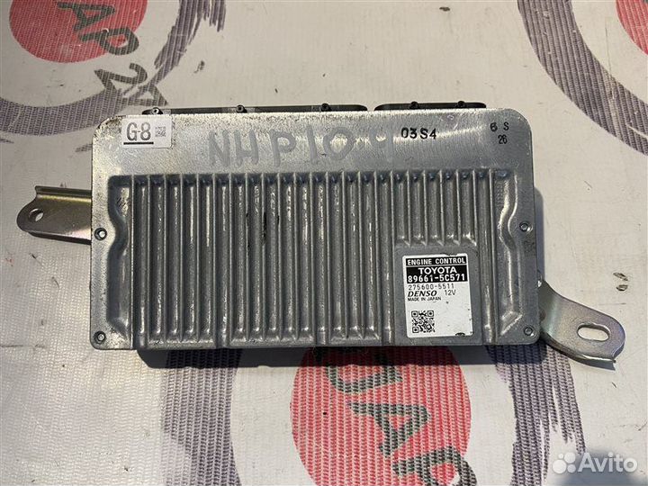 Блок управления двигателя(4) Toyota Aqua NHP10