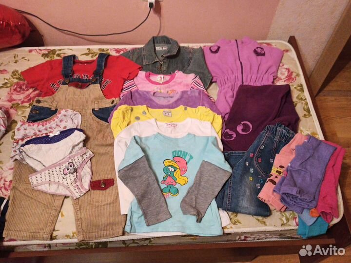 Детские вещи пакетом для девочек