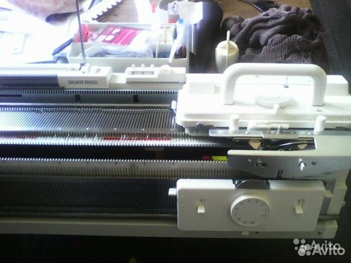 Вязальная машина двухфонтурная