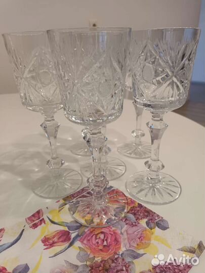 Хрустальные фужеры