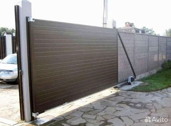 Ворота откатные на заказ от производителя