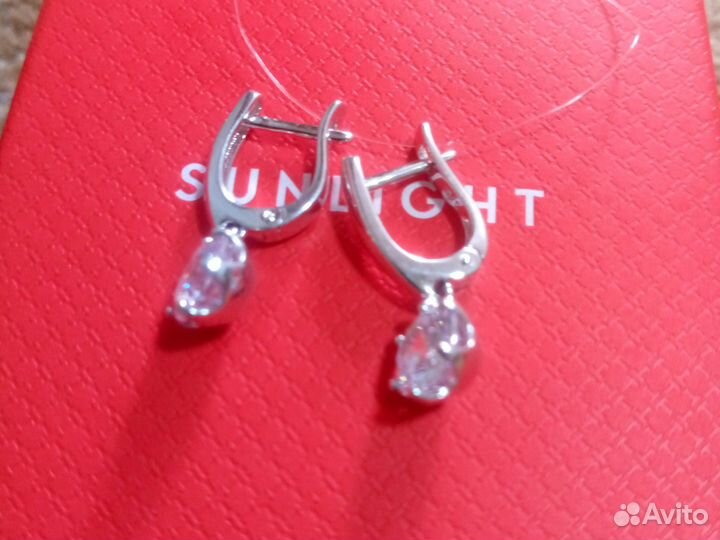 Серебряные серьги