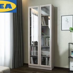 Книжный шкаф Билли Икеа (IKEA Billy) 8 белый