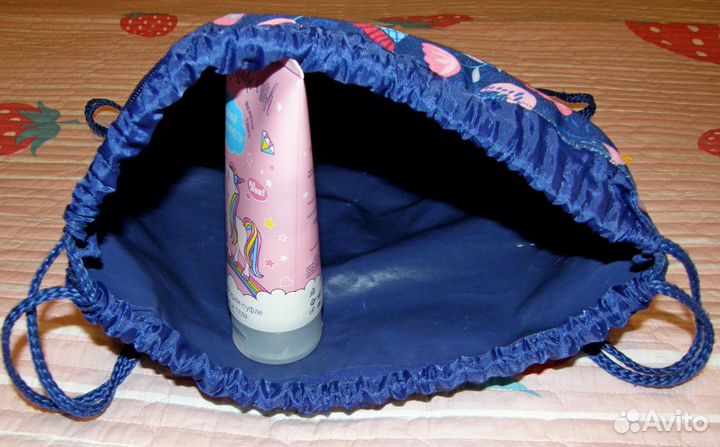 Мешок для сменки Никс с карманом непромокаемый