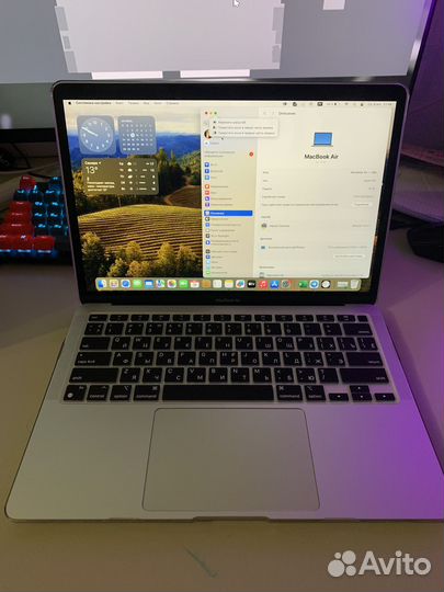 Apple macbook air 13 2020 m1 8gb 256