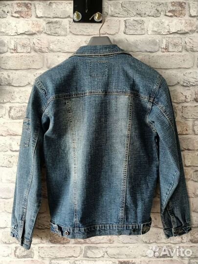 Пиджак джинсовый мальчику, 164