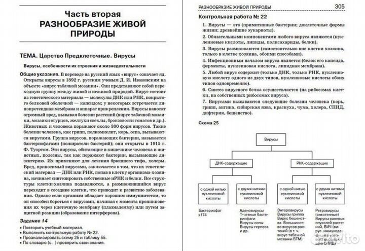Справочник по биологии торг