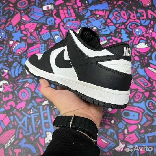 Кроссовки Nike dunk black/white