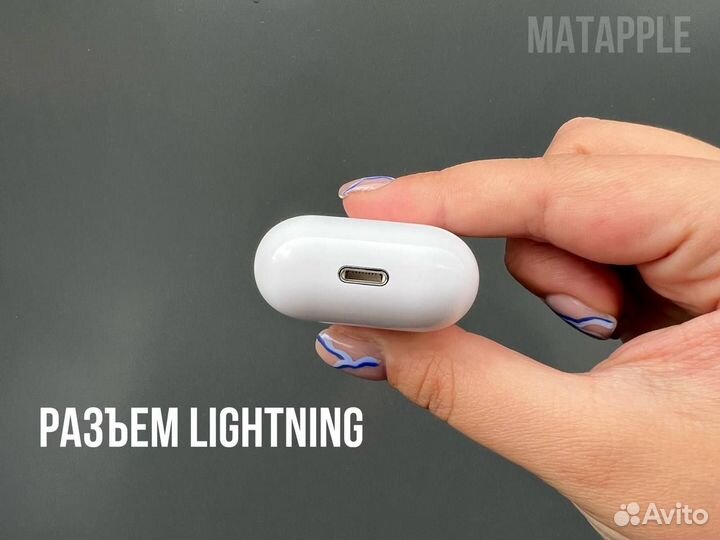 Airpods 2 новые/гарантия/бонус чехол