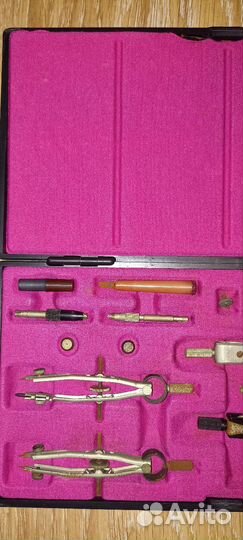 Чертежный набор СССР готовальня