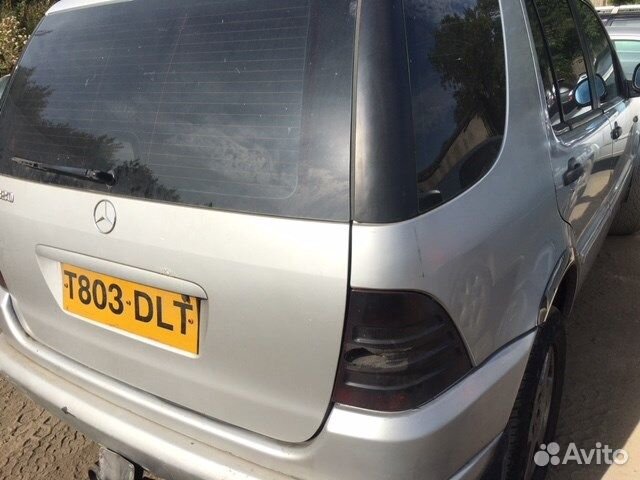 Разбор на запчасти Mercedes ML W163