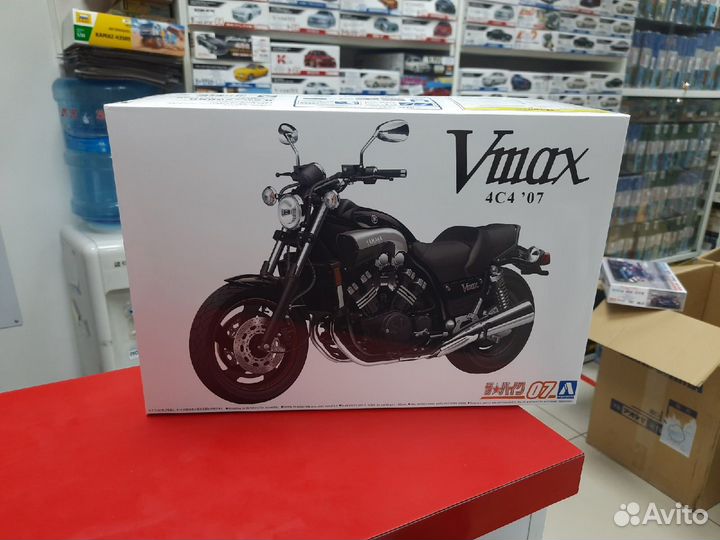 06230 Yamaha 4C4 Vmax '07 1:12 Aoshima Сборная мо