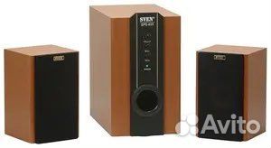 Колонки и сабвуфер Sven SPS-820 дерево натуральное