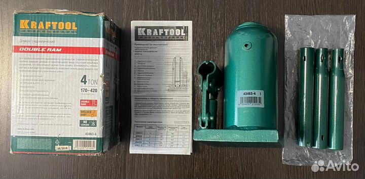 Kraftool double RAM, 4 т, 170 - 420 мм