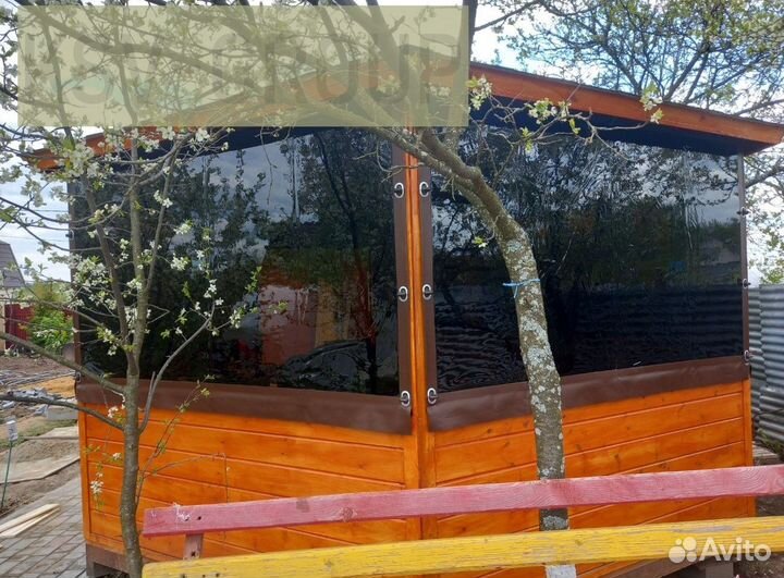 Мягкие окна под ключ