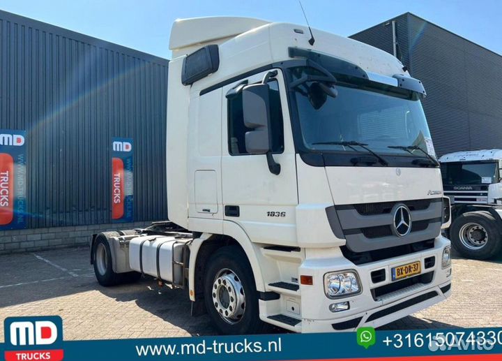 Pазбираем грузовик Mercedes-Benz Actros mpiii 2009