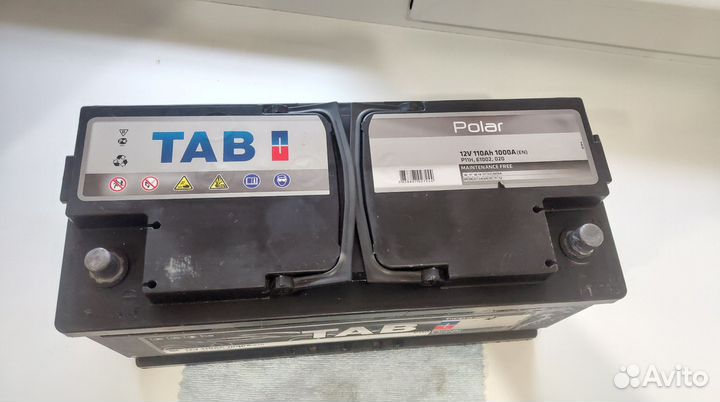 Аккумулятор TAB polar 12V 110AH 1000A