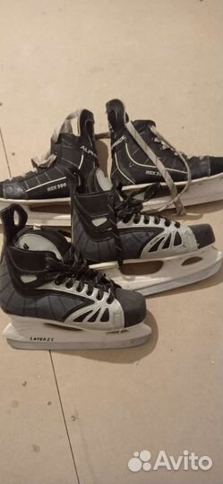 Коньки хоккейные