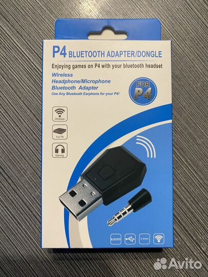 Bluetooth адаптер для PlayStation 4
