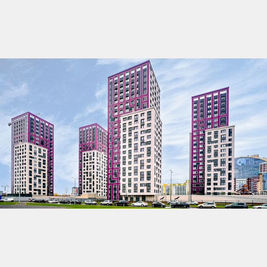 Квартира-студия, 28,3 м², 9/22 эт.