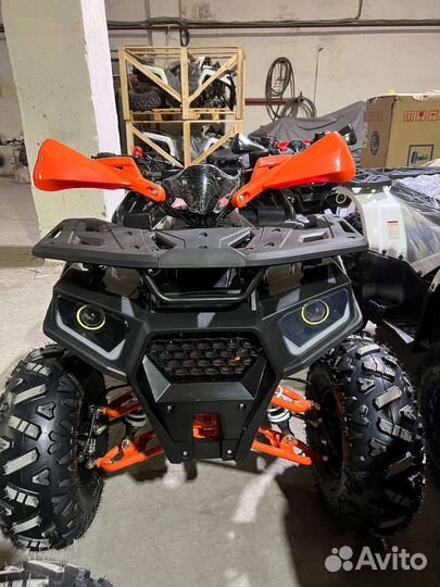 Квадроцикл Gladiator H125 LUX красный\чёрный