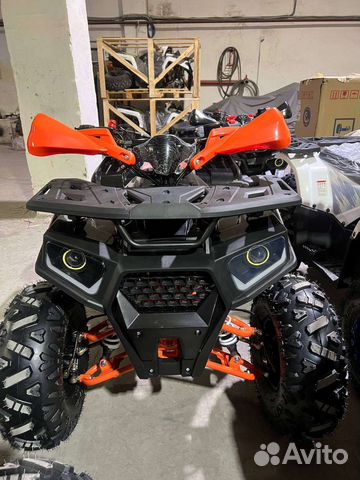 Квадроцикл Gladiator H125 LUX красный\чёрный