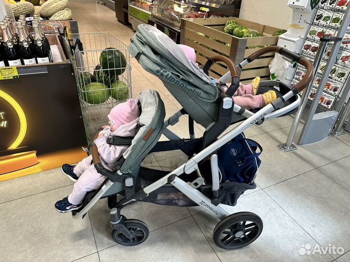 Коляска для погодок uppababy vista V 2