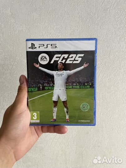 Диск с игрой FIFA25/FC25 для ps4/ps5