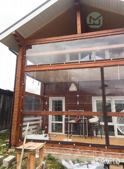 Мягкие окна на дачу