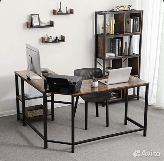 Рабочий стол угловой лофт