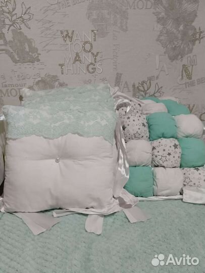 Бортики в детскую кроватку