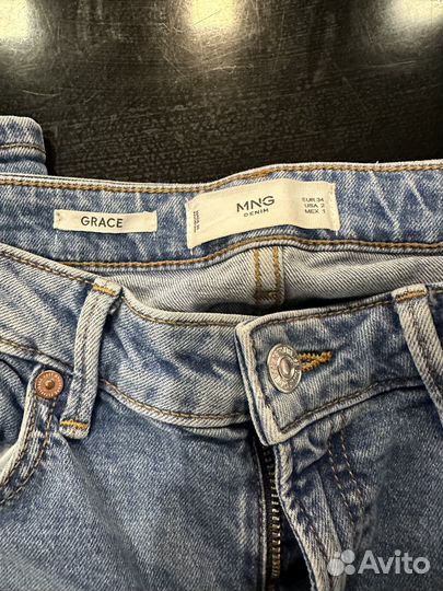 Джинсы Mango 34 модель Grace