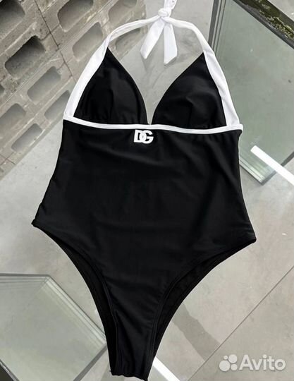 Dolce gabbana купальник слитный