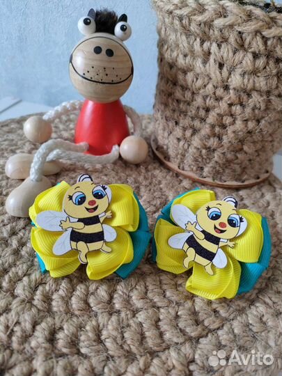 Бантики для девочек ручной работы