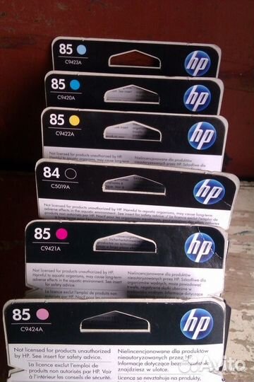 Струйные картриджи HP