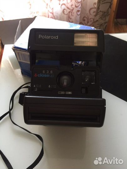 Instant canera polaroid 636 closeup