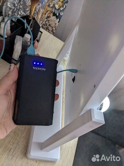 Зеркало гримёрное настольное с подсветкой