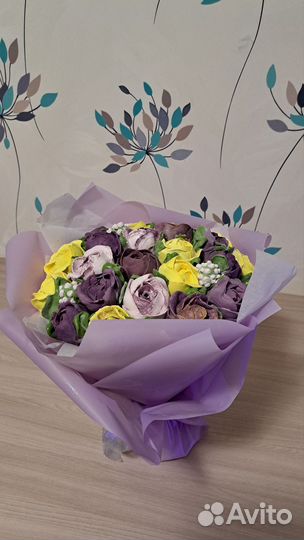 Букет из зефира