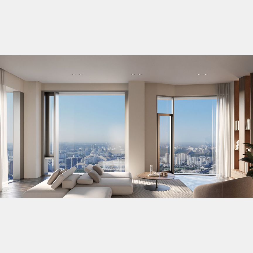 2-к. квартира, 63,4 м², 3/56 эт.