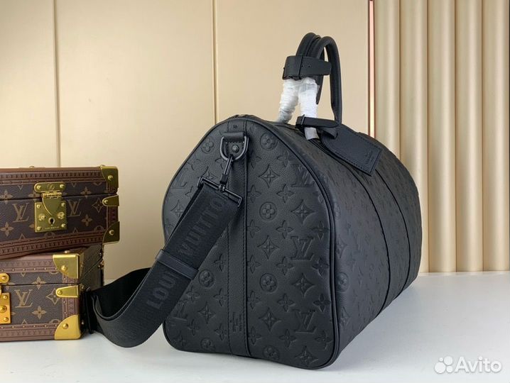 Сумка louis vuitton Keepall 50 с плечевым ремнём