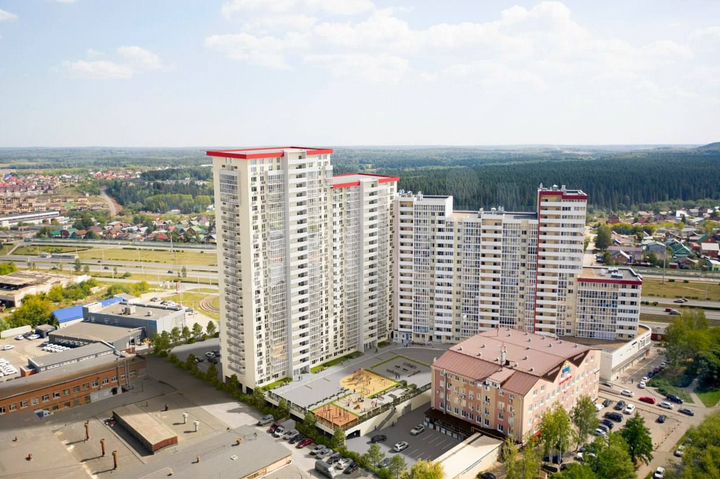 2-к. квартира, 71,4 м², 2/26 эт.