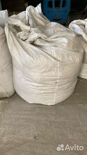 Опилки стружка в мешках